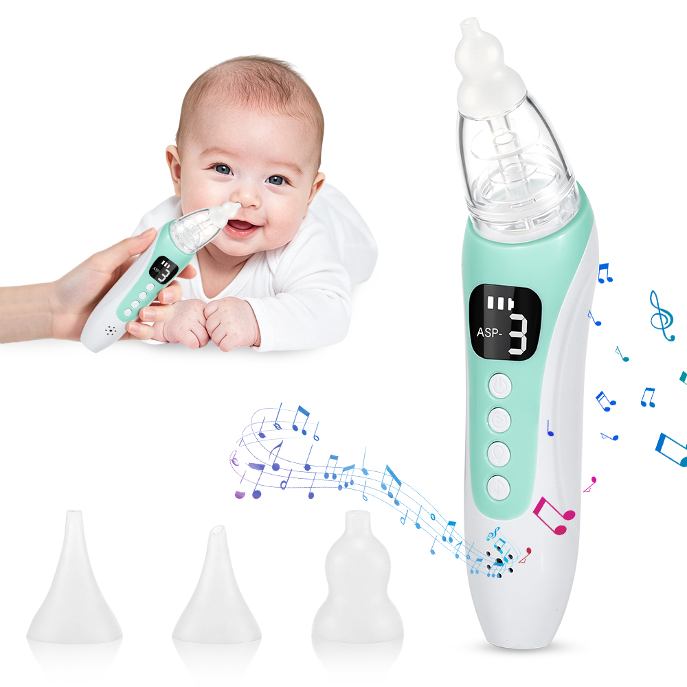 Nasal Aspirator - Elektrischer Nasensauger für Babys mit 3
