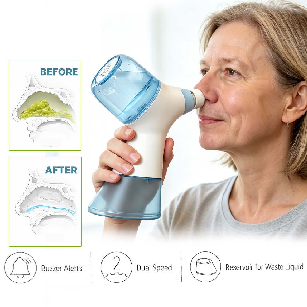 Elektrisches Nasenspül-System  – Nasal Aspirator Bewertung und Preis